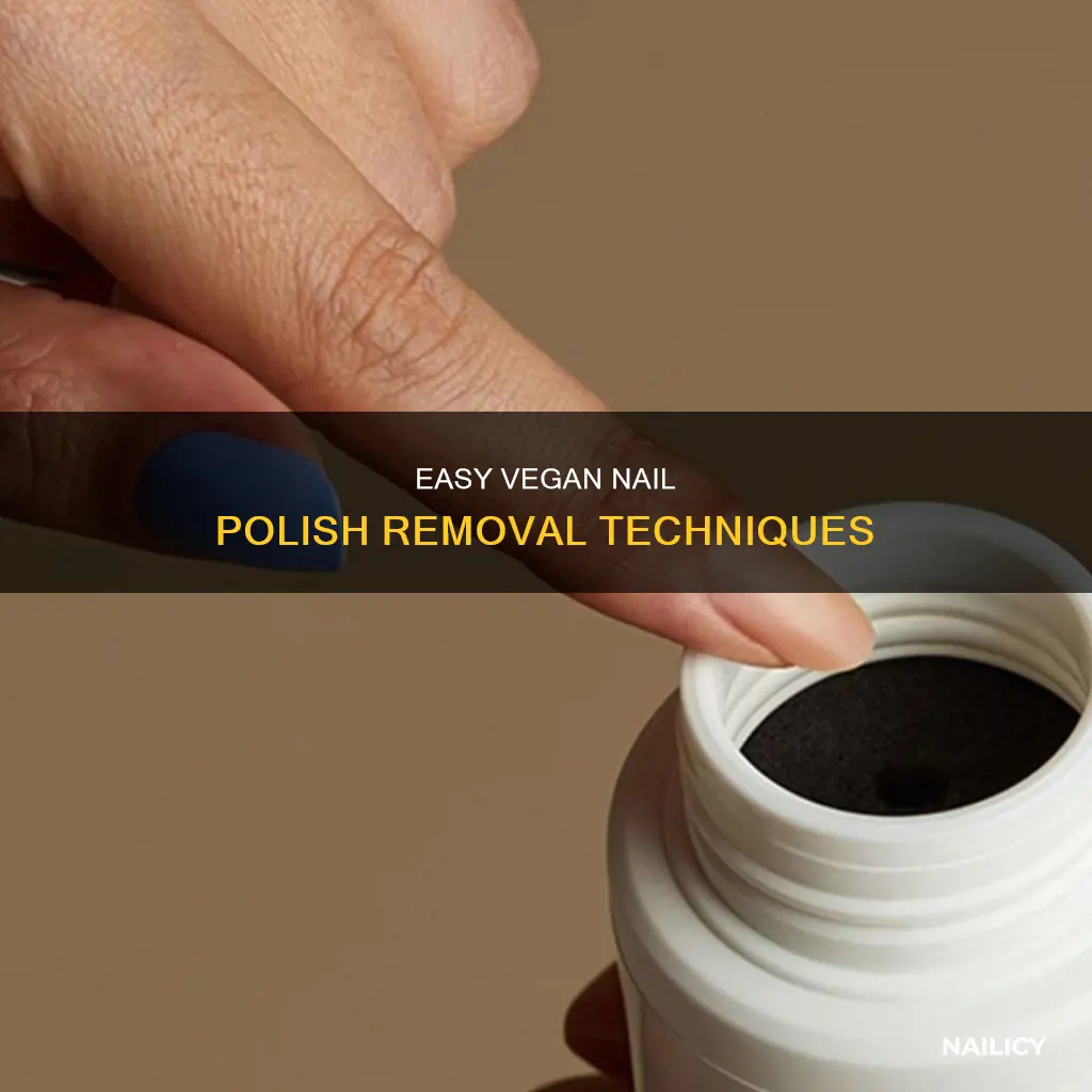 how to remove vegan nail polish