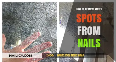 Get Rid of Water Spots on Nails Easily