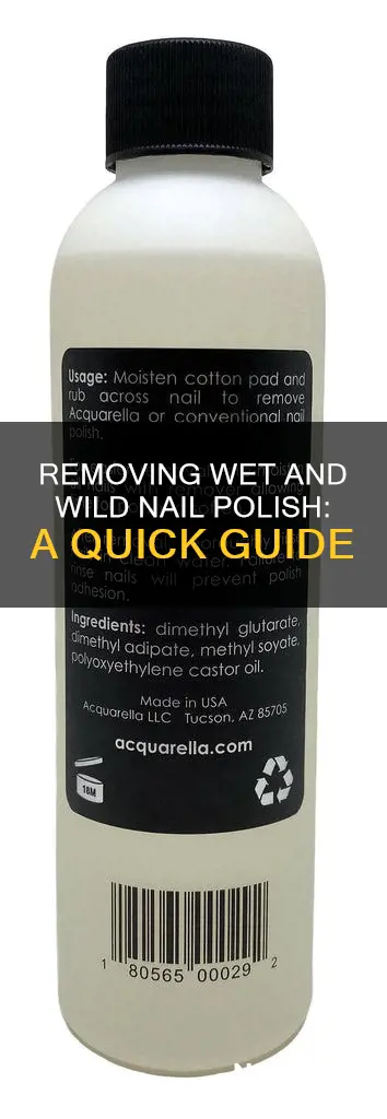 how to remove wet and wild nail polish