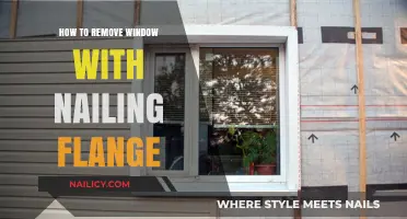 Efficiently Removing Windows with Nailing Flanges