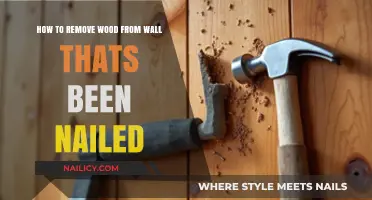 Efficiently Removing Nailed Wood from Walls: A Step-by-Step Guide