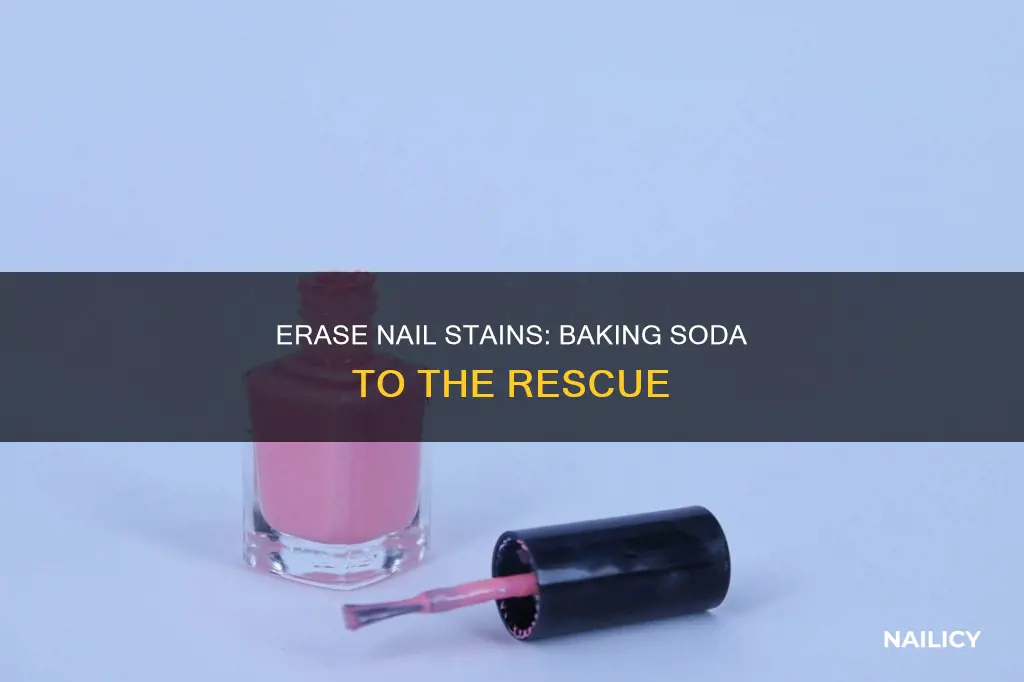 how to remove yellow stains from nails with baking soda