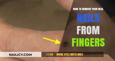 Quickly and Safely Remove Your Real Nails