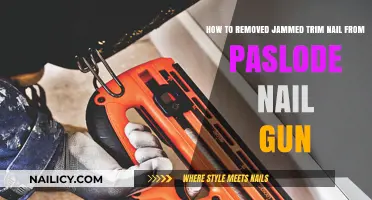 Clear Jammed Trim Nails from Your Paslode Nail Gun