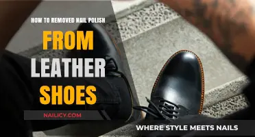 Leather Shoes and Nail Polish: Removing the Stain