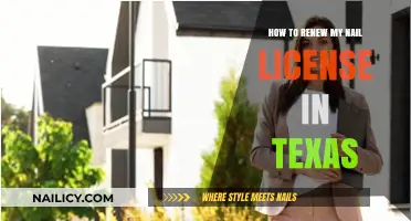 Renew Your Texas Nail License: A Step-by-Step Guide to Success