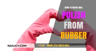 Easy Tips to Remove Nail Polish from Rubber Surfaces