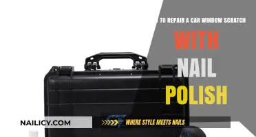 Fix Car Window Scratches Easily with Nail Polish: A Quick Guide
