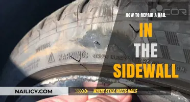Quick Fix: Repairing a Sidewall Nail in Your Tire