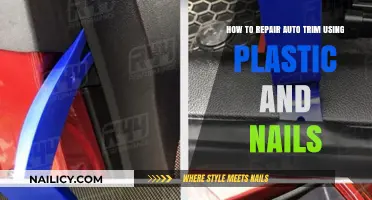 DIY Auto Trim Repair: A Guide to Using Plastic and Nails