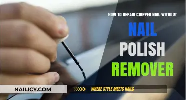 Quickly Fix Chipped Nails: No Nail Polish Remover Needed