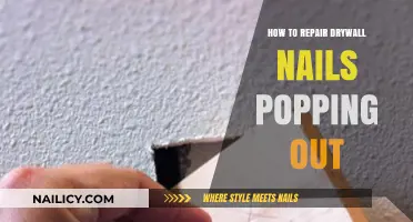Fix Popping Drywall Nails: Easy Repair Guide for Smooth Walls