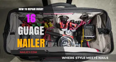Fix Your Husky 16 Gauge Nailer: Step-by-Step Repair Guide