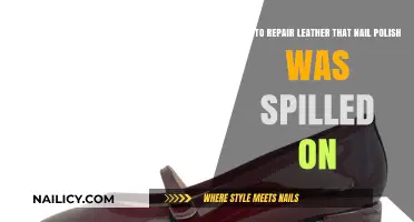 Effective Leather Repair: Removing Nail Polish Stains and Restoring Your Item
