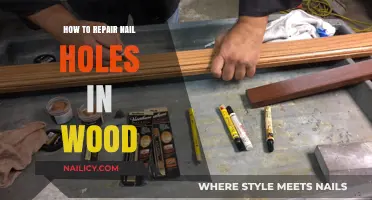 Easy DIY Guide: Repairing Nail Holes in Wood Seamlessly