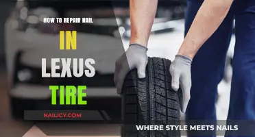 Quick Fix: Repairing a Nailed Lexus Tire Step-by-Step Guide