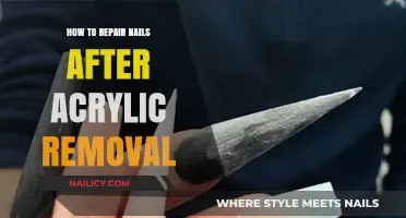 Repairing Nails: Post-Acrylic Removal Care