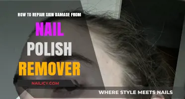 Repairing Skin Damage from Nail Polish Remover