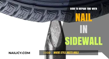 Fixing a Sidewall Nail Puncture: A Step-by-Step Tire Repair Guide