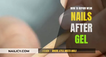 Repair Weak Nails: Post-Gel Care for Stronger Nails