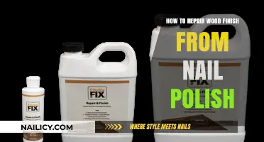 Restore Wood Finish: Effective Nail Polish Removal and Repair Tips