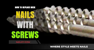Upgrade Your Deck: Replace Nails with Screws for Stronger, Longer-Lasting Results