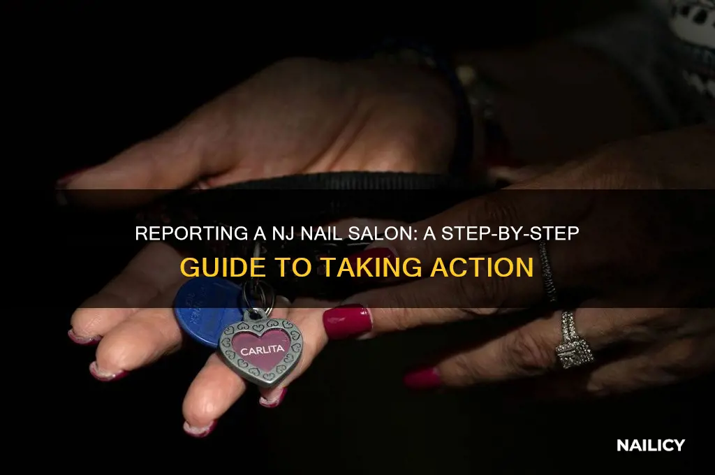 how to report a nail salon in new jersey