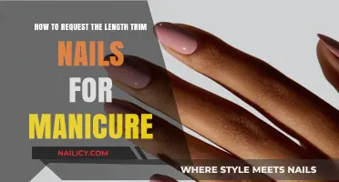 Manicure Magic: Requesting the Perfect Nail Trim