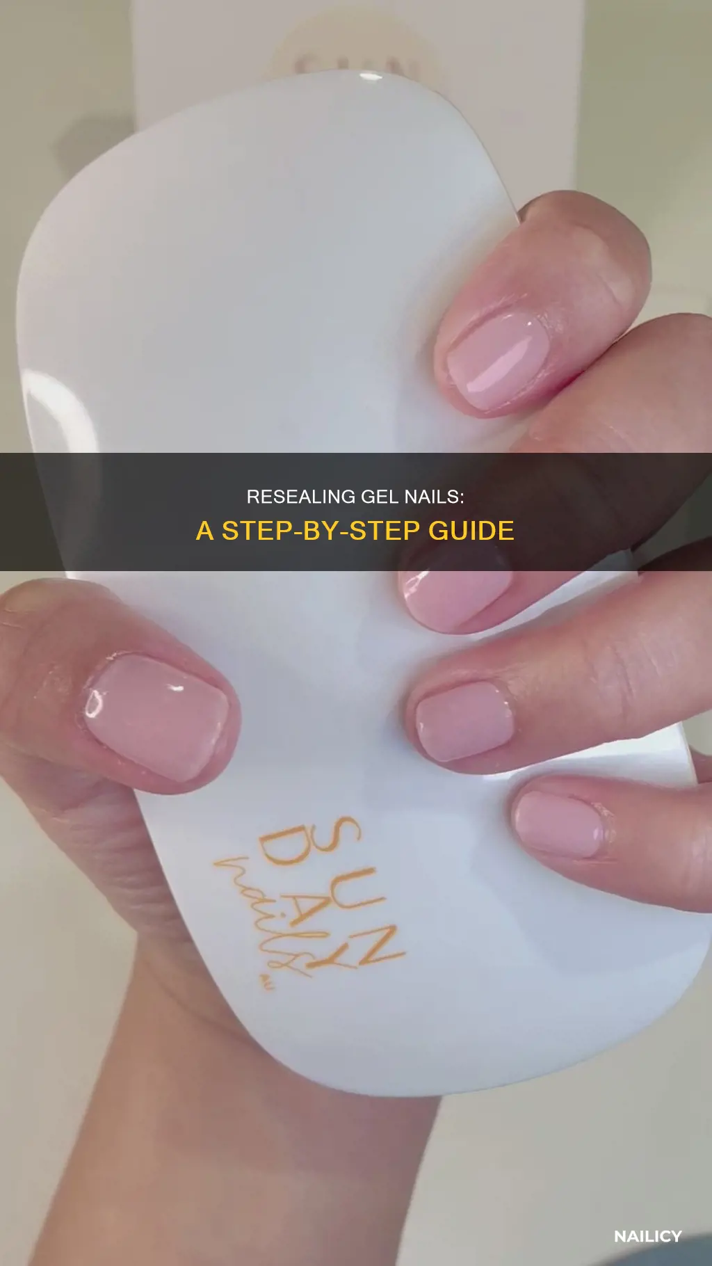 how to reseal gel nails