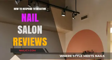 Handling Criticism Gracefully: Effective Strategies for Responding to Negative Nail Salon Reviews