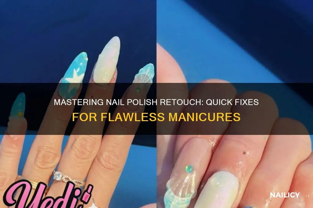 how to retouch nail polish