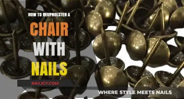 Revamp Your Chair: A Step-by-Step Guide to Reupholstering with Nails