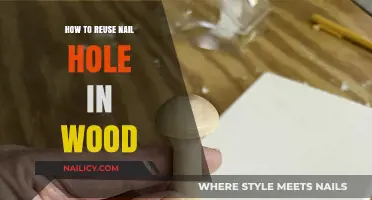 Creative Ways to Reuse Nail Holes in Wood for DIY Projects