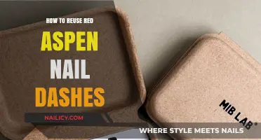 Creative Ways to Reuse Red Aspen Nail Dashes for Eco-Friendly Style