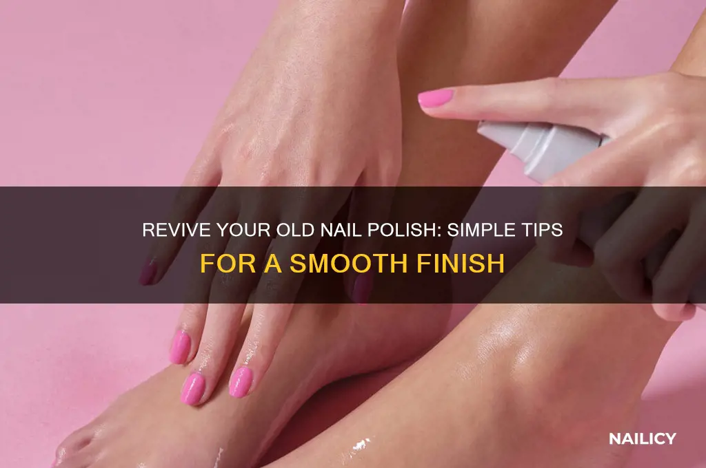 how to revive an old nail polish