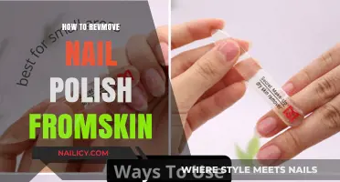 Quick & Easy Tips to Remove Nail Polish from Skin