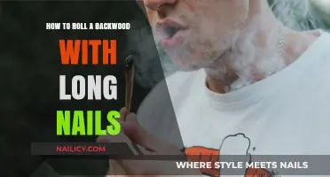 Rolling Backwoods: Long Nails, No Problem!