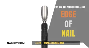 Mastering the Edge: Perfectly Applying Nail Polish Along Cuticles