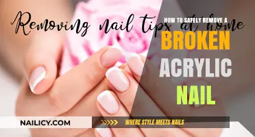 Safely Remove Broken Acrylic Nails at Home