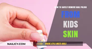 Safely Removing Nail Polish from Kids' Skin