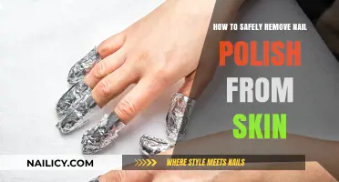 The Safe Way to Remove Nail Polish from Skin