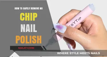The Safe Removal of No-Chip Nail Polish