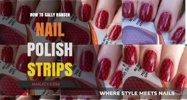 Mastering Sally Hansen Nail Polish Strips: Easy Application Tips & Tricks