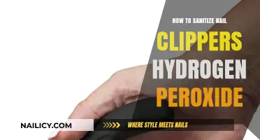 Sanitizing Nail Clippers: A Simple Hydrogen Peroxide Cleaning Guide