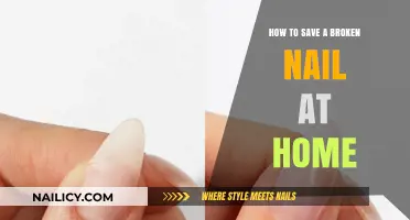 Quick Fixes: Repairing a Broken Nail at Home Easily