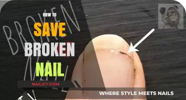 Quick Fixes: How to Save a Broken Nail Instantly