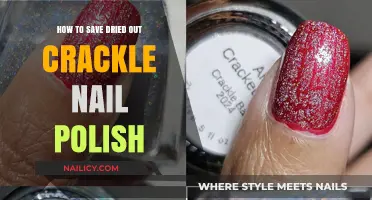 Revive Your Dried Crackle Nail Polish: Quick and Easy Fixes
