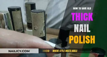 Revive Your Thick Nail Polish: Simple Tips to Restore Old Bottles