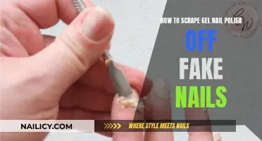 Removing Gel Nail Polish: Scraping Off Without Ruining Fake Nails