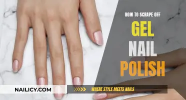 Gel Nail Polish: Scraping Off the Right Way
